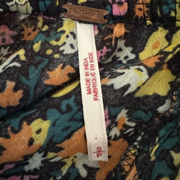 Free People Gardenia Printed Embellished Tunic Top - Picture 9 of 10